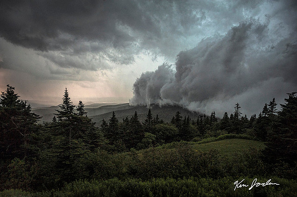 7KJ8311 Storm Clouds Mt. Greylock MA