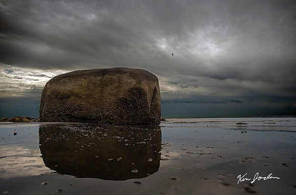 Big Rock On Lynn Beach