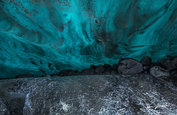 Blue & White Ice