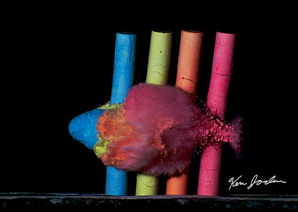 Bullet Through Chalk MIT