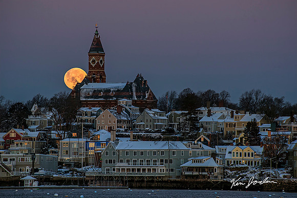 Sunrise Moonset, Marblehead