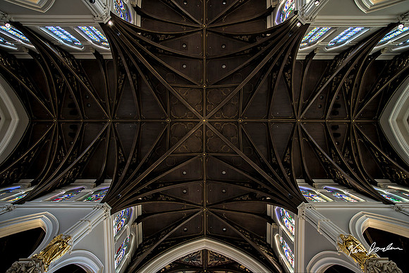 The Cathedral of The Holy Cross Ceiling