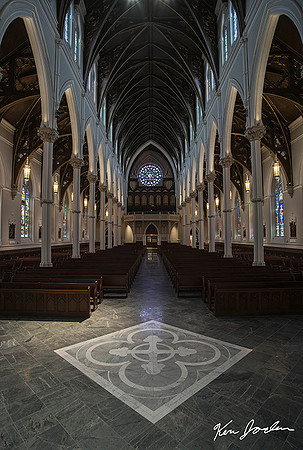 Main Hall, The Cathedral of The Holy Cross Boston
