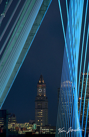 Custom House Through Bridge