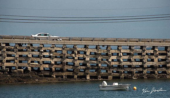 Cribstone  Bridge Bailey's Island ME