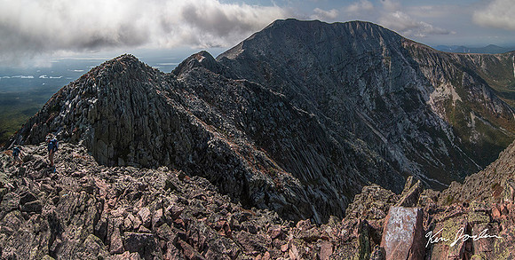 Panorama Katahdin Baxter State Park ME