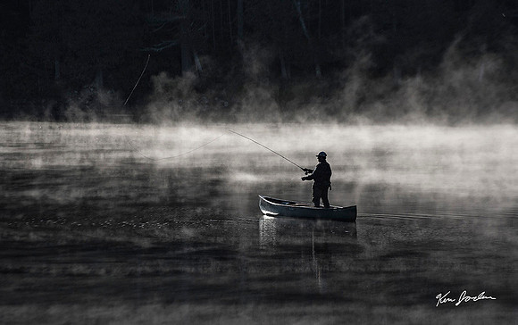 Fly Fishing In The Fog